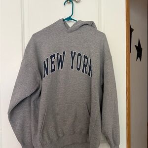 Brandy Melville Gray New York Sweatshirt